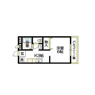 たのし荘【2階】の間取り