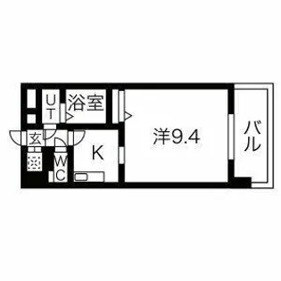 SEALS【603号室】の間取り