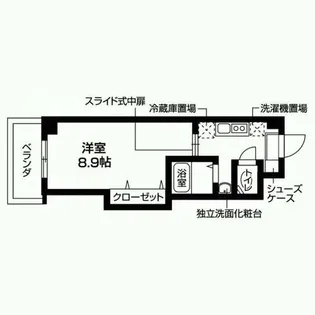 Casa de issa【3階】の間取り