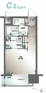 サヴォイマキシマイズ博多ステーション【3階】の間取り
