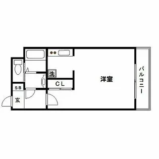 サヴォイマキシマイズ博多ステーション【3階】の間取り