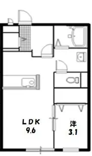 グランメゾン上牟田【1階】の間取り