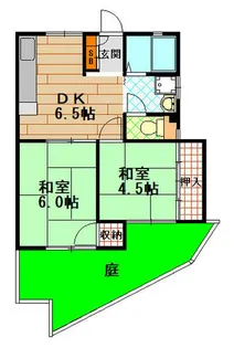シュプリームかすがの【1階】の間取り