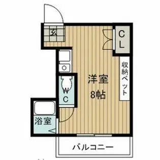 EAST COURT KITAYAMA【201号室】の間取り