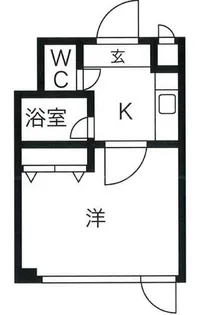 第2北條ビル【303号室】の間取り