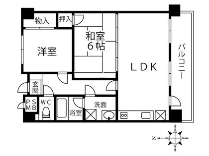 谷口ビル【5階】の間取り