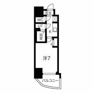 フォーリアライズ天王寺ソリオ【9階】の間取り