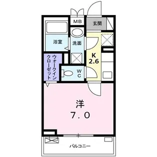 アプローズ【3階】の間取り
