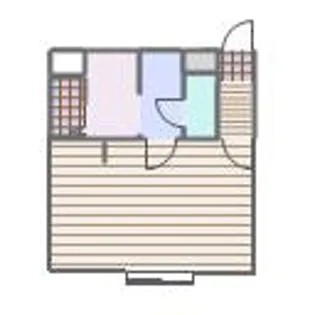 レジデンス王子【204号室】の間取り