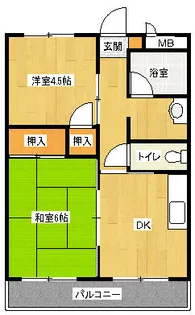 メゾン梶原【303号室】の間取り