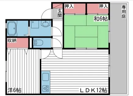 ビゴレ雅 B棟【2階】の間取り