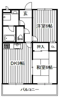 クレール弐番館【3階】の間取り