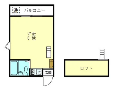 サンパレス21上ヶ原【2階】の間取り