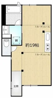 For nest 旭が丘【1階】の間取り