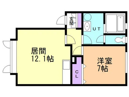 プレミアム港南【1-3号室】の間取り
