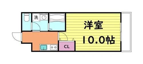 Villanary大今里(ヴィラナリー大今里)【5階】の間取り