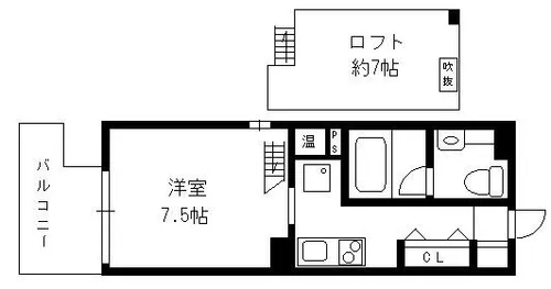 SANKOグランフーテージ【7階】の間取り