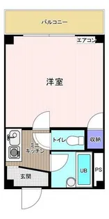 メゾンドピュア【202号室】の間取り