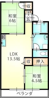 ヤマイチPLAZA市小路【2階】の間取り