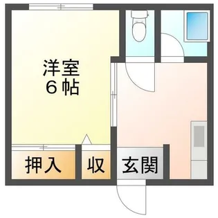 泰平ビル【203号室】の間取り