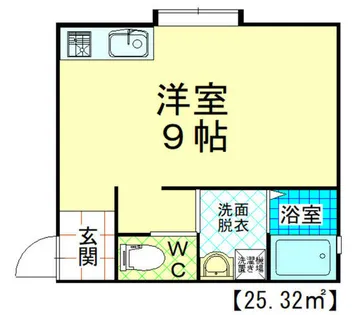 さくらステージ九工大前【2階】の間取り