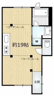 For nest 旭が丘【103号室】の間取り