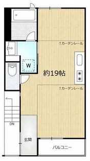For nest 旭が丘【202号室】の間取り
