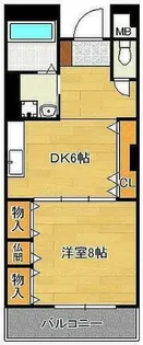 KTOビル【7階】の間取り
