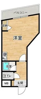 ピュアシティKIRE【602号室】の間取り