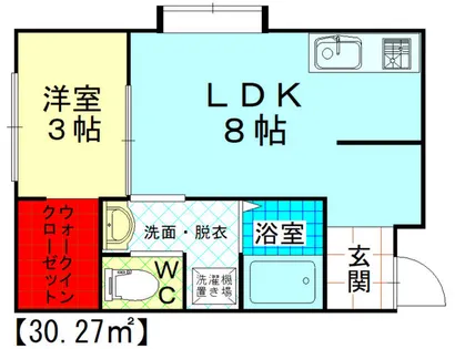 さくらステージ九工大前【2階】の間取り