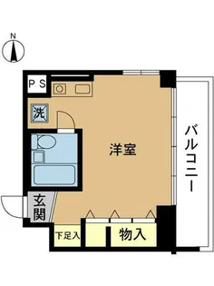 パーキーK【4階】の間取り