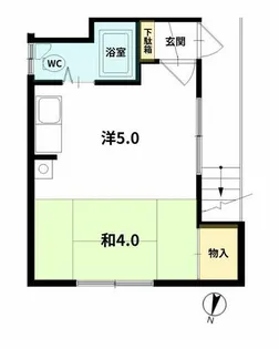 パークハイツ32【2階】の間取り