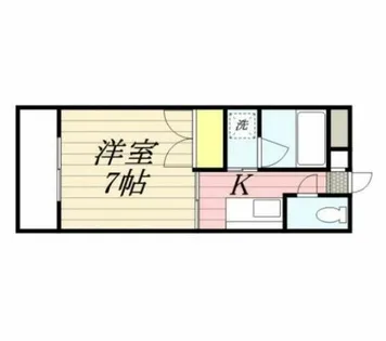 KEN’Sマンション井尻【0202号室】の間取り