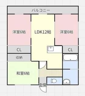 AMビル3【303号室】の間取り