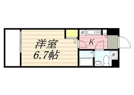 ラセット博多【0801号室】の間取り
