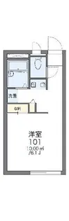レオパレス立花寺Ⅱ【1階】の間取り