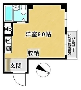 ル・シェール住吉【2階】の間取り