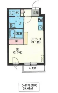 River55(リヴェールゴーゴー)【506号室】の間取り