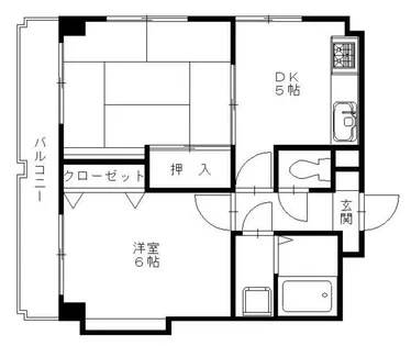 ロイヤルコンフォート長丘【303号室】の間取り