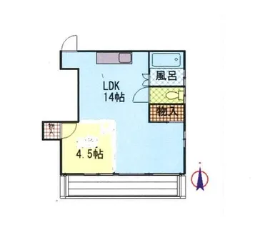 ブラウンコーポ大津【302号室】の間取り