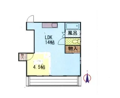 ブラウンコーポ大津【302号室】の間取り