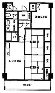 ルミエール雁峰【7号室】の間取り