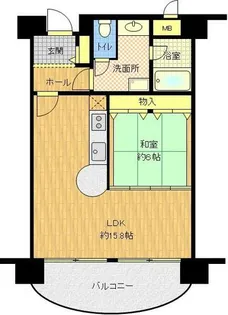 琵琶湖アーバンリゾートⅢ番館【4階】の間取り