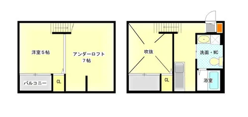 プルミエール【201号室】の間取り