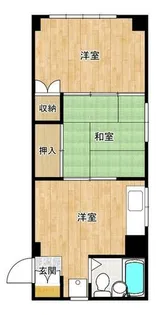 ライクハウス【3階】の間取り