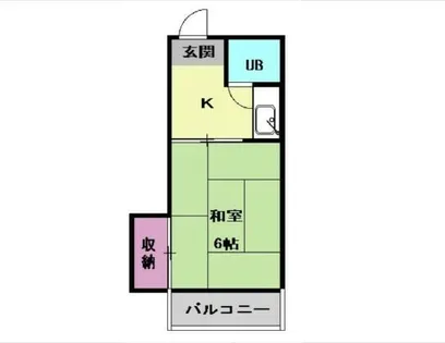 宮木ビル【401号室】の間取り