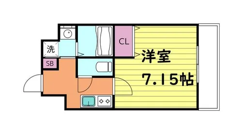 JPレジデンス大阪城東Ⅲ【5階】の間取り