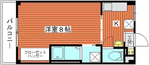 北恩加島住宅1号棟【156号室】の間取り