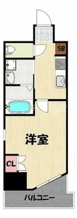 C.O №103-3 Eタイプ【9階】の間取り