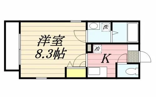 リブレアタウン井尻A棟【1階】の間取り